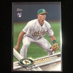 2017 Topps Update Series Rookie #US4 Matt Chapman Oakland Athletics RC